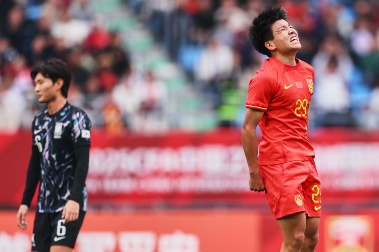 U22鹽城邀請(qǐng)賽韓國(guó)隊(duì)表現(xiàn)不佳，前兩輪1平1負(fù)未嘗勝績(jī)